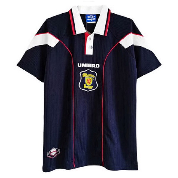 Tailandia Camiseta Escocia Primera equipo Retro 1996 1998 Azul